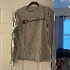 Gray Champions Long Sleeve